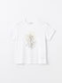 LC Waikiki Crew Neck Printed Short Sleeve Women's T-shirt